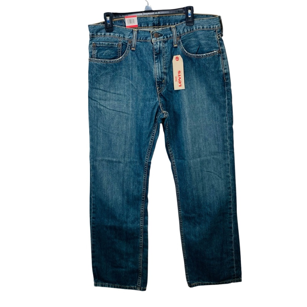 Levis 559 Denim Jeans Mens W 34 L 30 Blue Medium Wash New With Tags Relaxed Fit